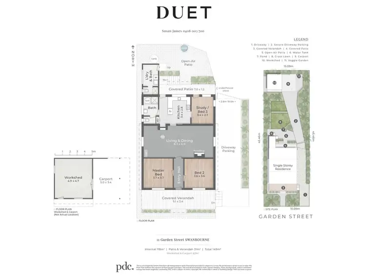 Floorplan of Homely house listing, 11 Garden Street, Swanbourne WA 6010