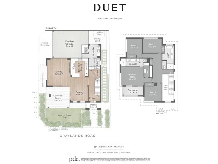 Floorplan of Homely house listing, 75A Graylands Road, Claremont WA 6010