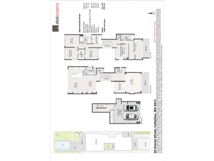 Floorplan of Homely house listing, 50 Pearse Street, Cottesloe WA 6011