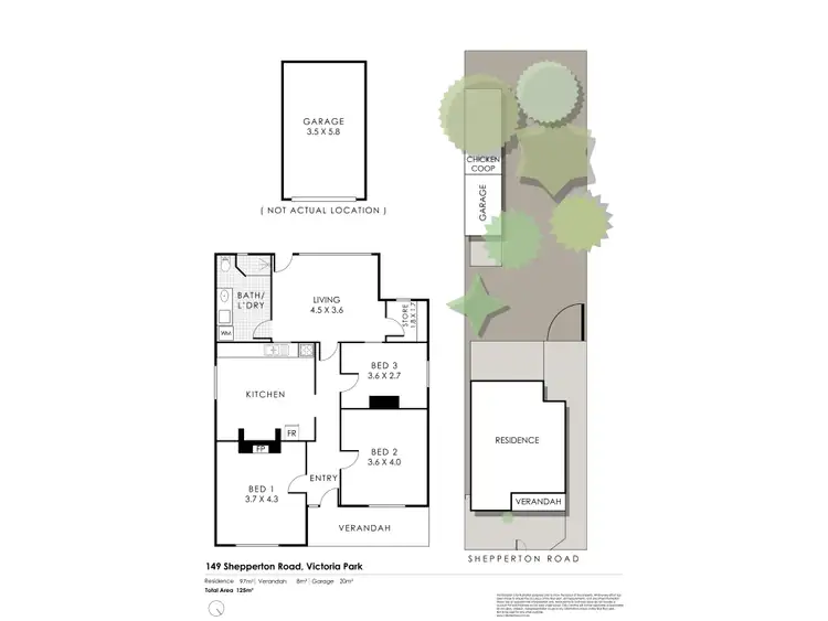 Floorplan of Homely house listing, 149 Shepperton Road, Victoria Park WA 6100