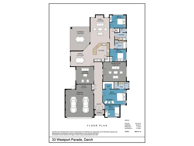 Floorplan of Homely house listing, 33 Westport Parade, Darch WA 6065