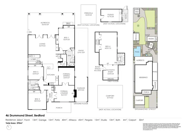 Floorplan of Homely house listing, 46 Drummond Street, Bedford WA 6052