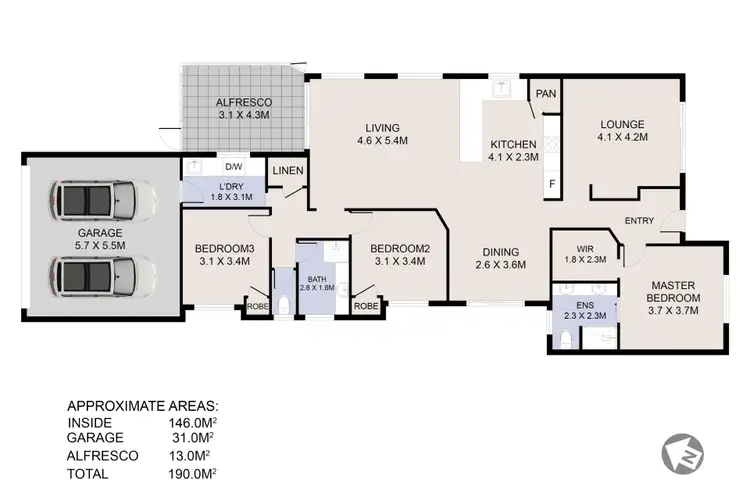 Floorplan of Homely house listing, 30 Ardmore Parade, Ellenbrook WA 6069