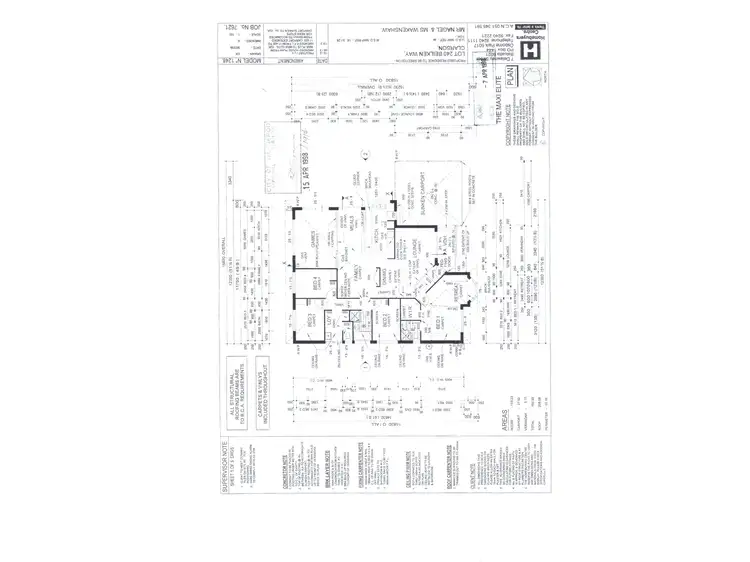 Floorplan of Homely house listing, 7 Beilken Way, Clarkson WA 6030