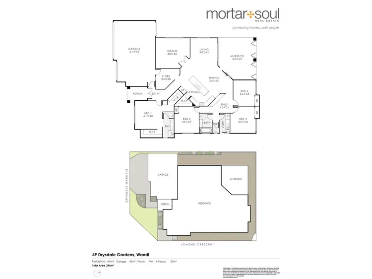 Floorplan of Homely house listing, 49 Drysdale Gardens, Wandi WA 6167