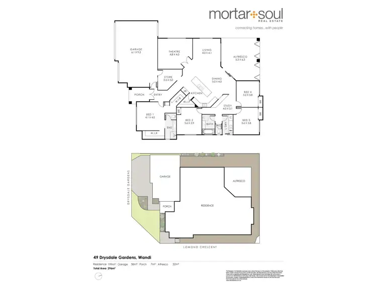 Floorplan of Homely house listing, 49 Drysdale Gdns, Wandi WA 6167