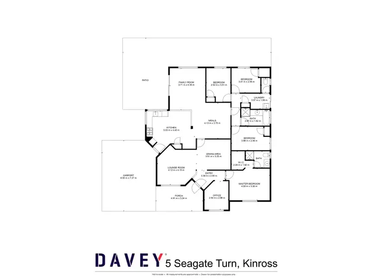 Floorplan of Homely house listing, 5 Seagate Turn, Kinross WA 6028