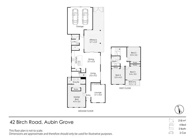 Floorplan of Homely house listing, 42 Birch Road, Aubin Grove WA 6164