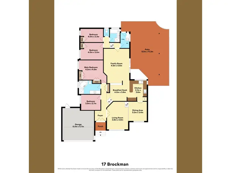 Floorplan of Homely house listing, 17 Brockman Court, Duncraig WA 6023