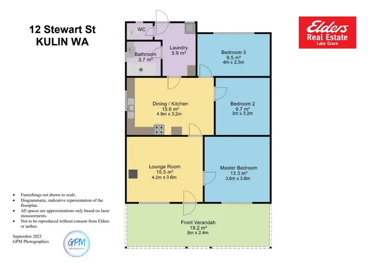Floorplan of Homely house listing, 12 Stewart Street, Kulin WA 6365
