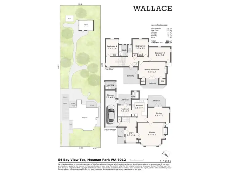 Floorplan of Homely house listing, 54 Bay View Terrace, Mosman Park WA 6012