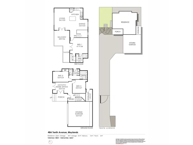 Floorplan of Homely house listing, 48 Tenth Avenue, Maylands WA 6051