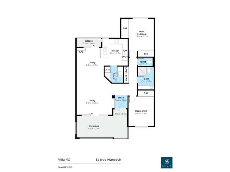 Floorplan of Homely retirement listing, 40/22 Windelya Road, Murdoch WA 6150