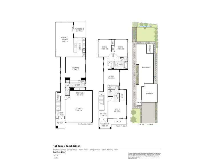 Floorplan of Homely house listing, 15B Surrey Road, Wilson WA 6107