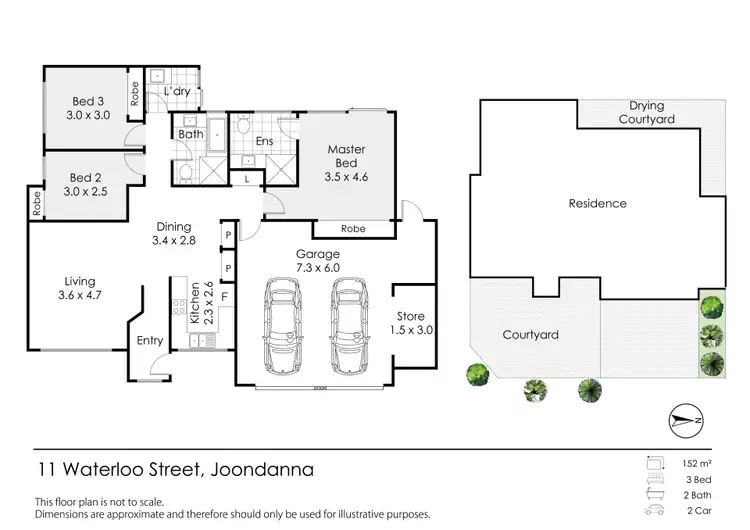 Floorplan of Homely villa listing, 11 Waterloo Street, Joondanna WA 6060