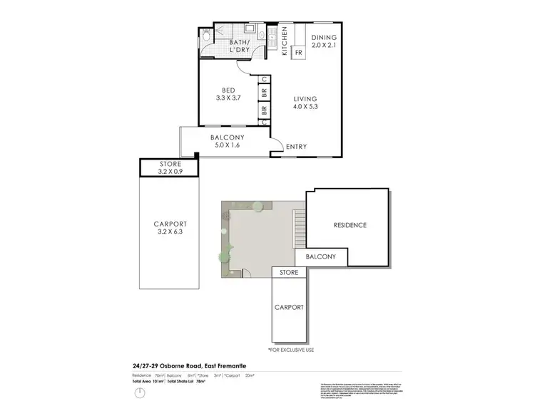Floorplan of Homely house listing, 24/27-29 Osborne Road, East Fremantle WA 6158