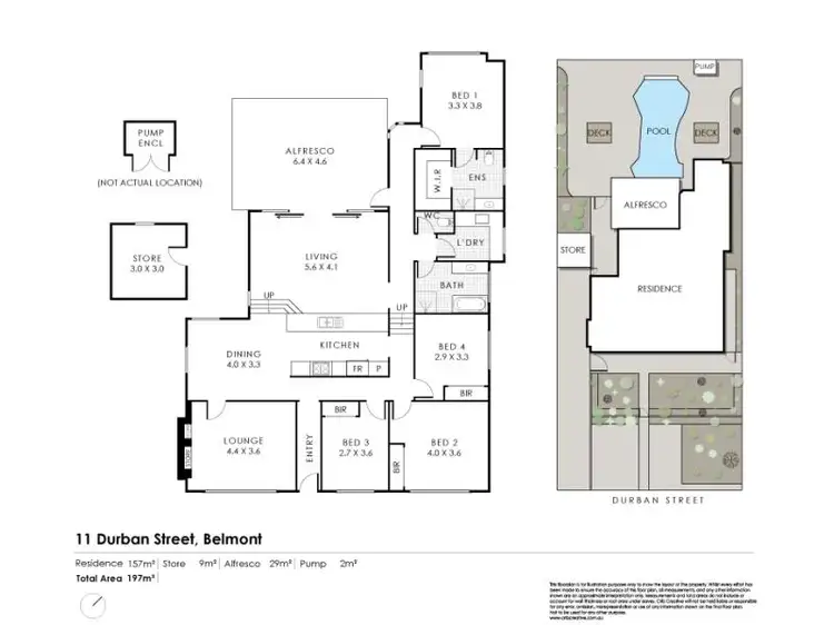Floorplan of Homely house listing, 11 Durban Street, Belmont WA 6104