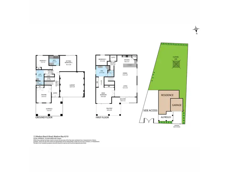 Floorplan of Homely house listing, 13 Madora Beach Road, Madora Bay WA 6210