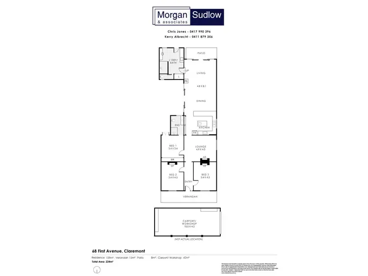 Floorplan of Homely house listing, 68 First Avenue, Claremont WA 6010