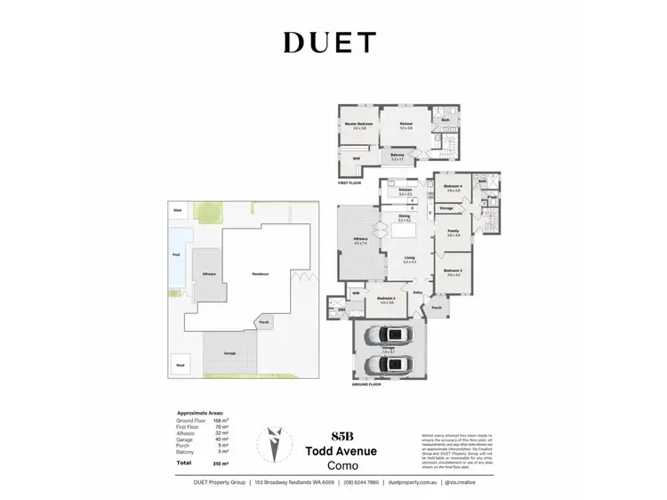 Floorplan of Homely house listing, 85B Todd Avenue, Como WA 6152