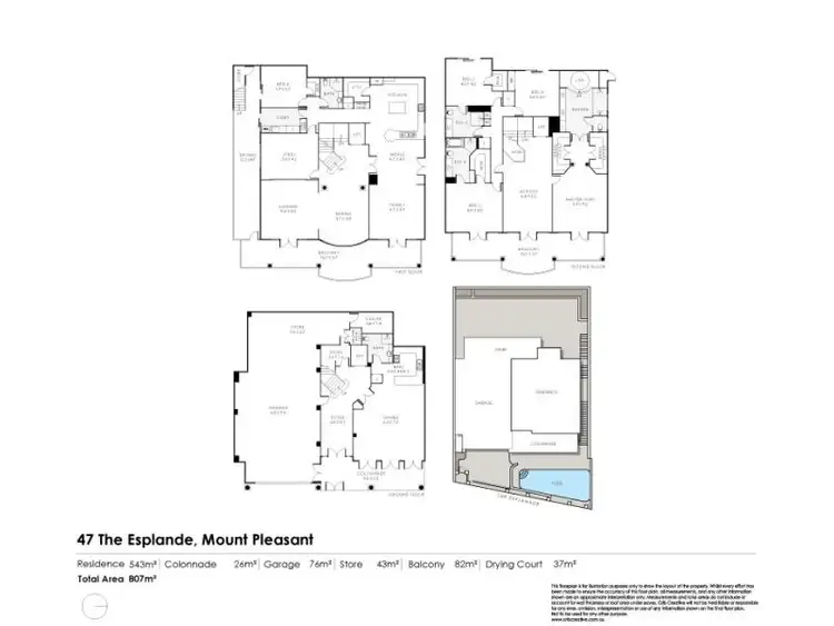 Floorplan of Homely house listing, 47 The Esplanade, Mount Pleasant WA 6153