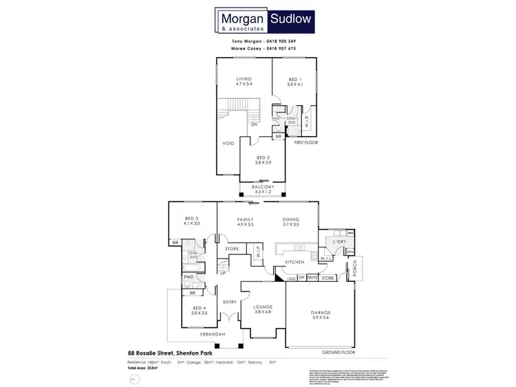 Floorplan of Homely house listing, 88 Rosalie Street, Shenton Park WA 6008