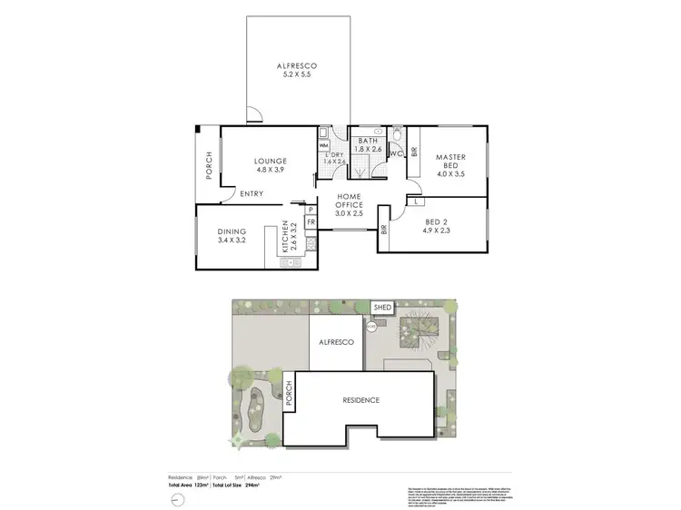 Floorplan of Homely house listing, 29A Saunders Street, Como WA 6152