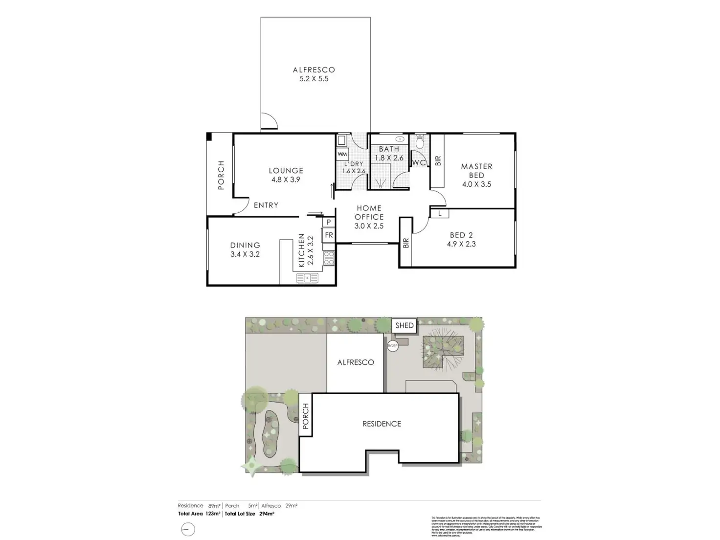 Floorplan of Homely house listing, 29A Saunders Street, Como WA 6152