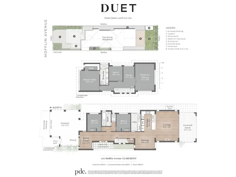Floorplan of Homely house listing, 10A Mofflin Avenue, Claremont WA 6010