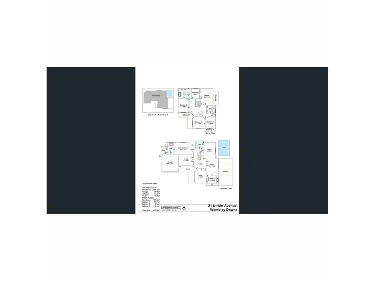 Floorplan of Homely house listing, 21 Unwin Avenue, Wembley Downs WA 6019