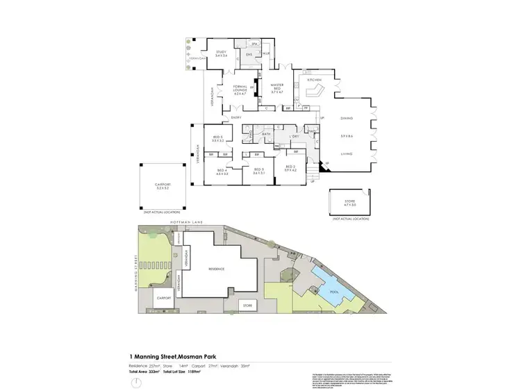 Floorplan of Homely house listing, Lot 10, 1 Manning Street, Mosman Park WA 6012