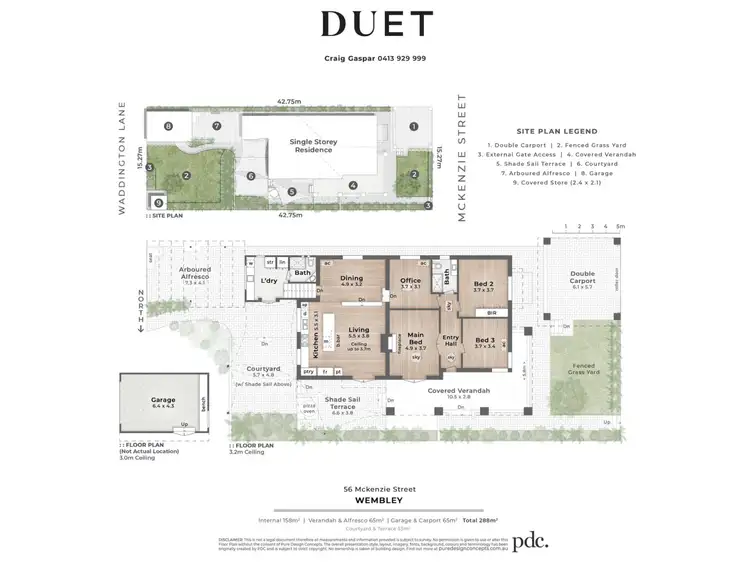 Floorplan of Homely house listing, 56 Mckenzie Street, Wembley WA 6014