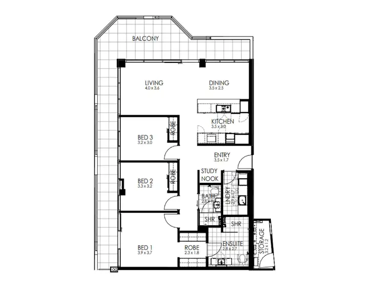 Floorplan of Homely retirement listing, 31/3 Doncaster Road, Mirrabooka WA 6061
