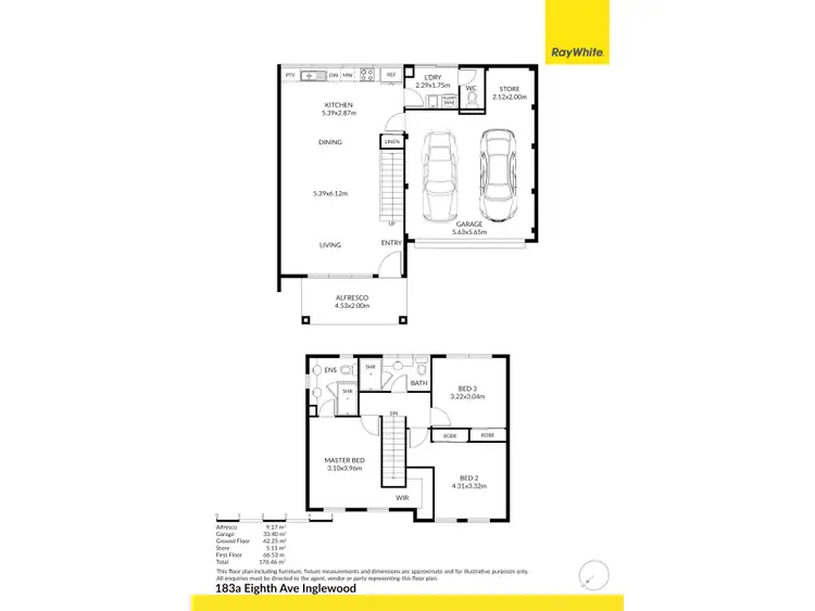 Floorplan of Homely house listing, 183A Eighth Avenue, Inglewood WA 6052