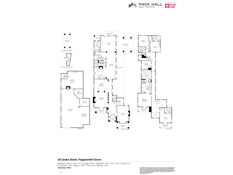 Floorplan of Homely house listing, 60 Leake Street, Peppermint Grove WA 6011