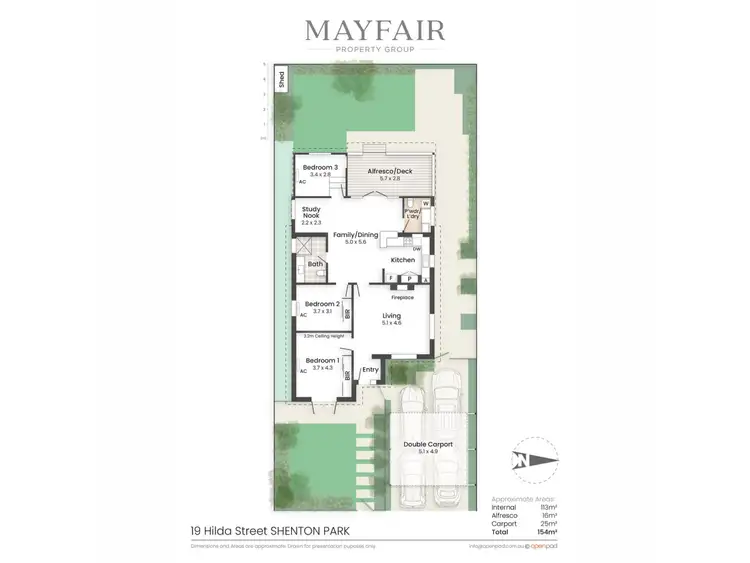 Floorplan of Homely house listing, 19 Hilda Street, Shenton Park WA 6008