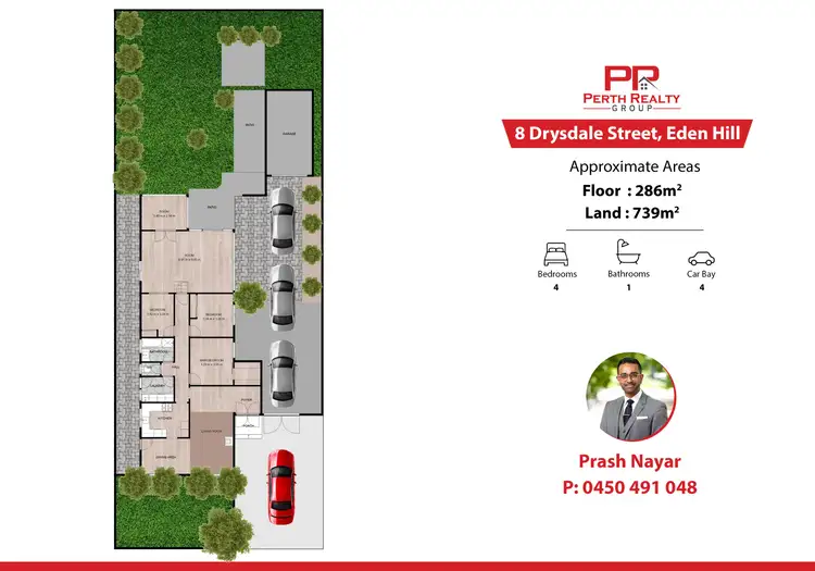 Floorplan of Homely house listing, 8 Drysdale Street, Eden Hill WA 6054