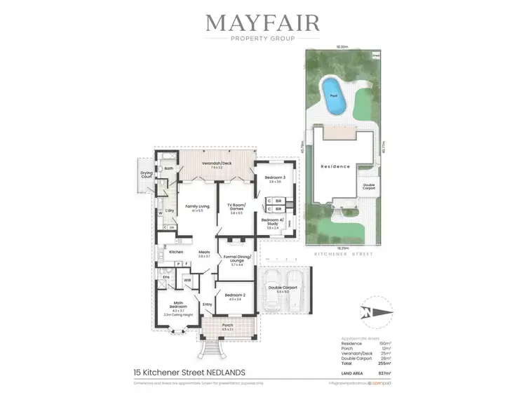 Floorplan of Homely house listing, 15 Kitchener Street, Nedlands WA 6009