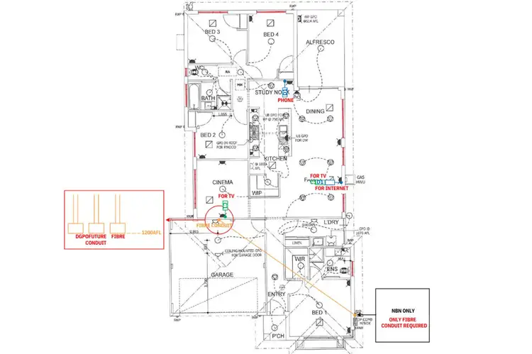 Floorplan of Homely house listing, 9 Aerial Way, Clarkson WA 6030