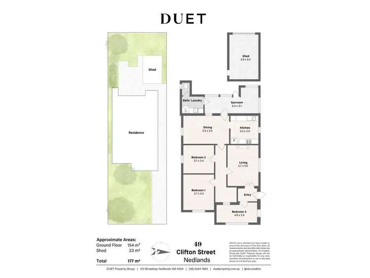 Floorplan of Homely house listing, 49 Clifton Street, Nedlands WA 6009