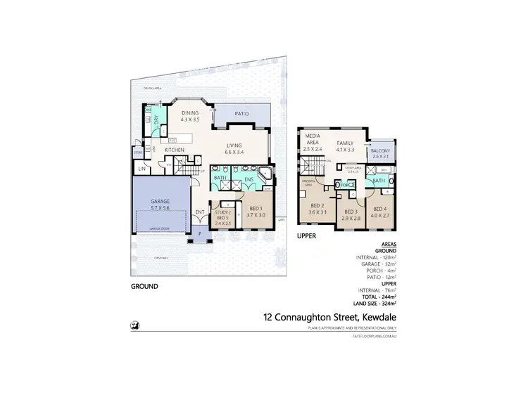 Floorplan of Homely house listing, 12 Connaughton Street, Kewdale WA 6105