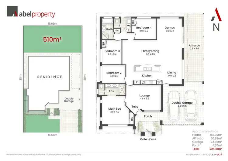 Floorplan of Homely house listing, 15 Hapuna Street, Butler WA 6036