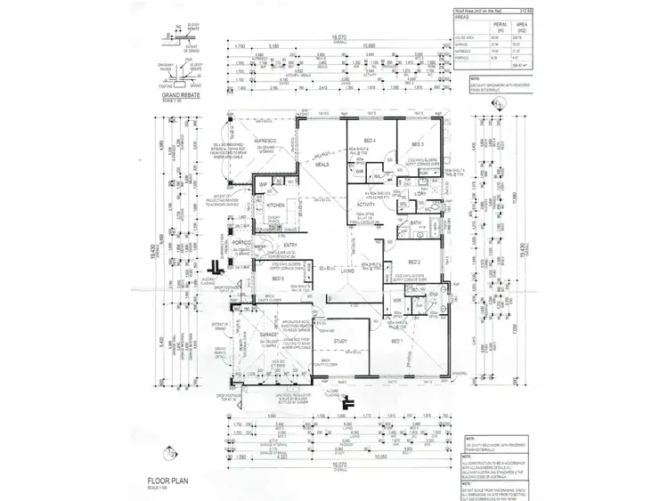 Floorplan of Homely house listing, 21 Indooroopilly Crescent, Dunsborough WA 6281