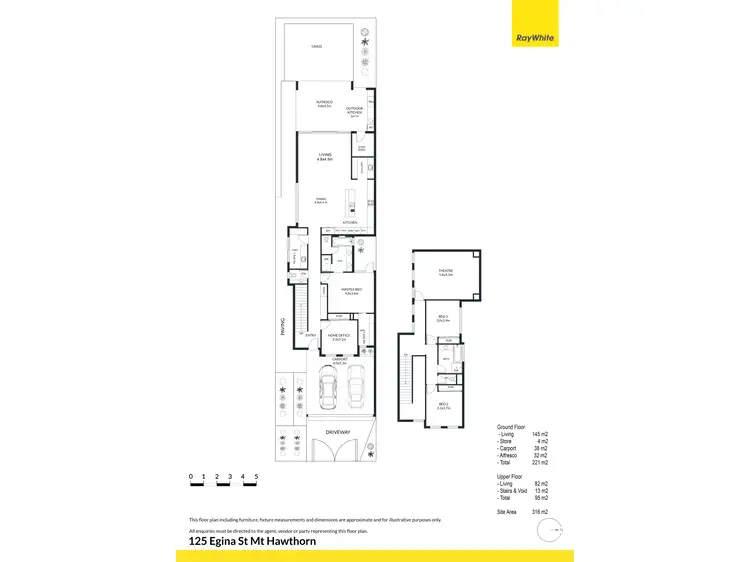 Floorplan of Homely house listing, 125 Egina Street, Mount Hawthorn WA 6016