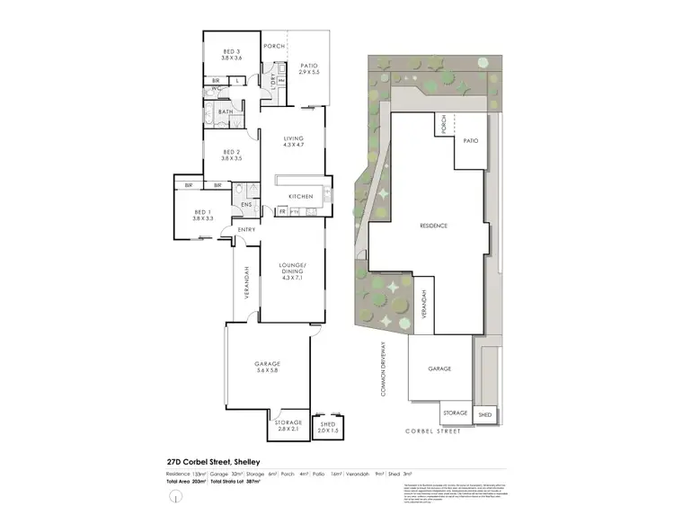 Floorplan of Homely house listing, 4/27 Corbel Street, Shelley WA 6148