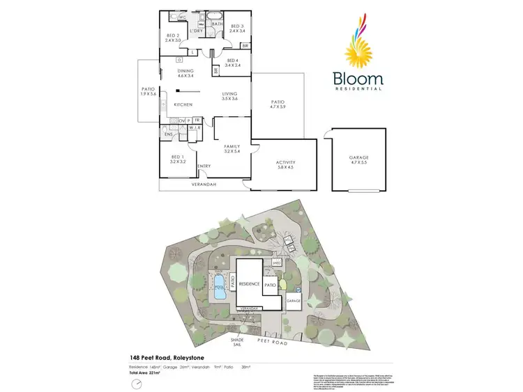 Floorplan of Homely house listing, 148 Peet Road, Roleystone WA 6111