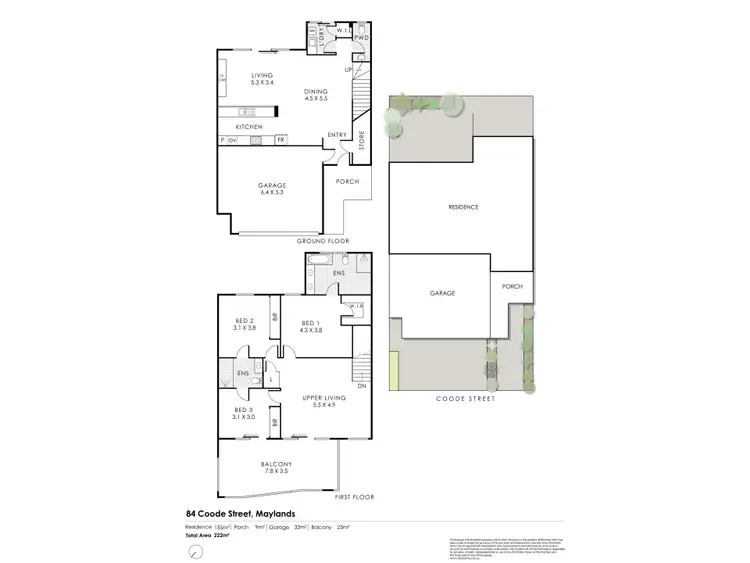 Floorplan of Homely house listing, 84 Coode Street, Maylands WA 6051