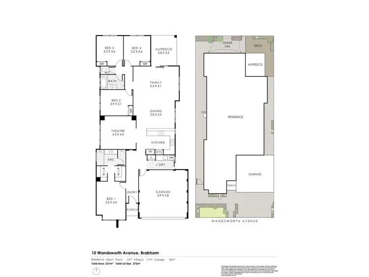 Floorplan of Homely house listing, 10 Wandsworth Avenue, Brabham WA 6055