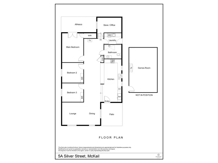 Floorplan of Homely house listing, 5A Silver Street, Mckail WA 6330