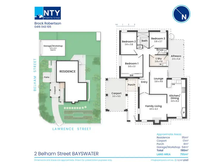 Floorplan of Homely house listing, 2 Belham Street, Bayswater WA 6053